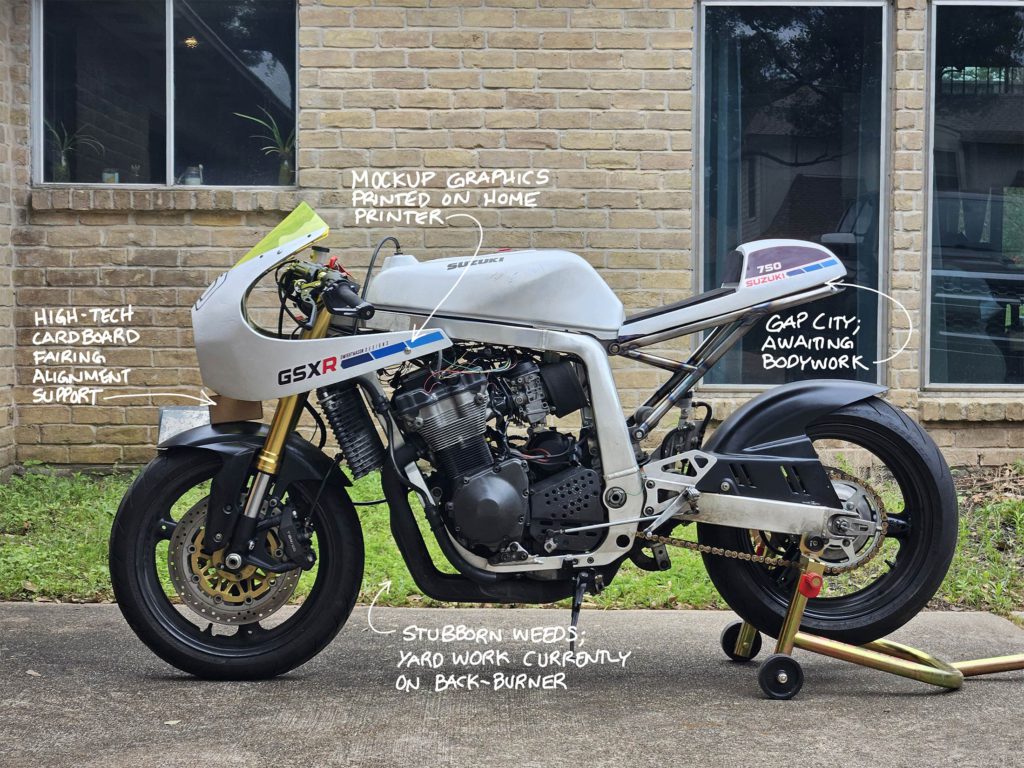 GSXR Build-pre show